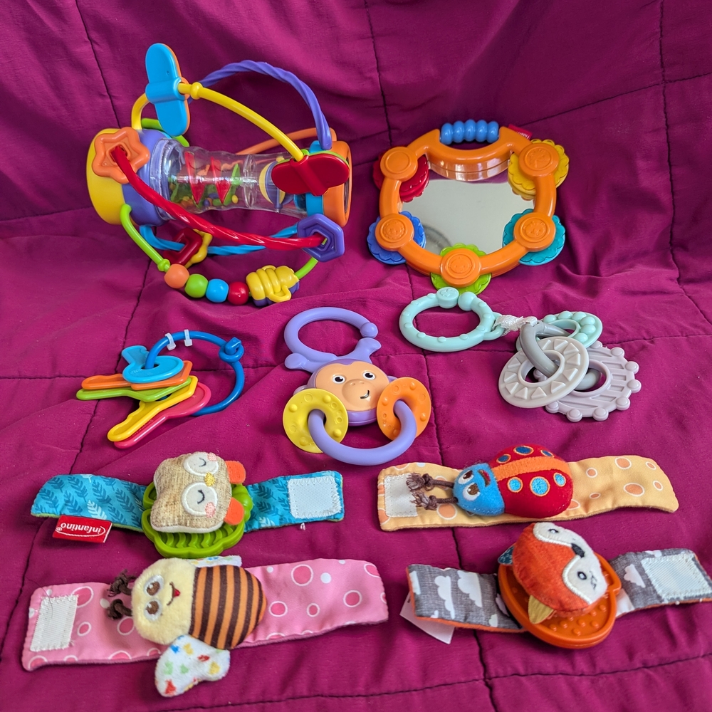 Baby Rattle Bundle - Sensory Toys